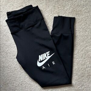 Nike Air Women’s Black Leggings Large Dri-Fit